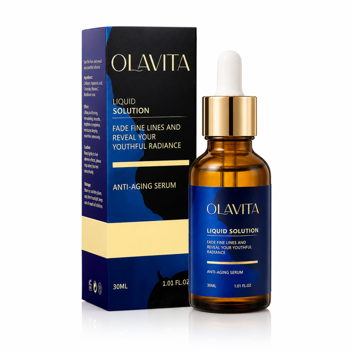 Olavita Vitamin C Face Serum with Vitamin E, 1.01 fl oz