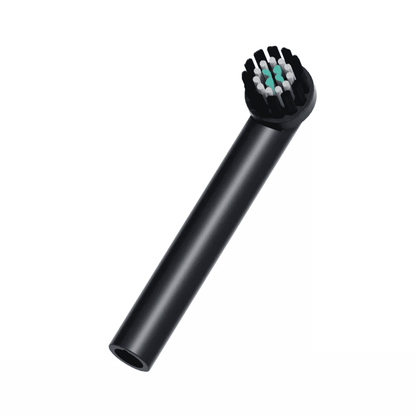 Black oscillating toothbrush head for quip Rev