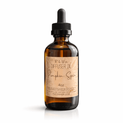 Amber glass diffuser oil bottle with dropper for home fragrance