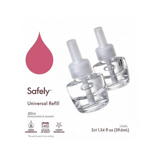 Scent Plug-In Refill Twin Pack, Bliss - Safely