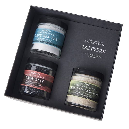 Luxury Sea Salt Gift Box - Pure, Lava & Birch