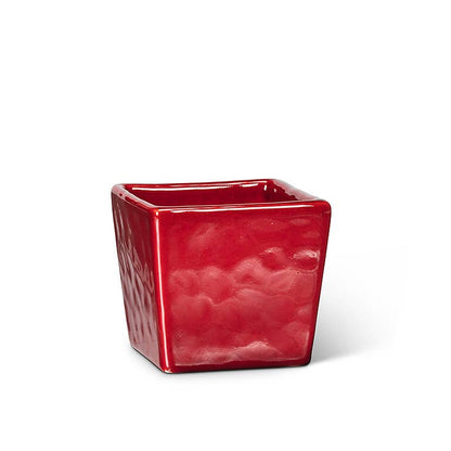 Mini Square Planter, Red 2.5" - Abbott