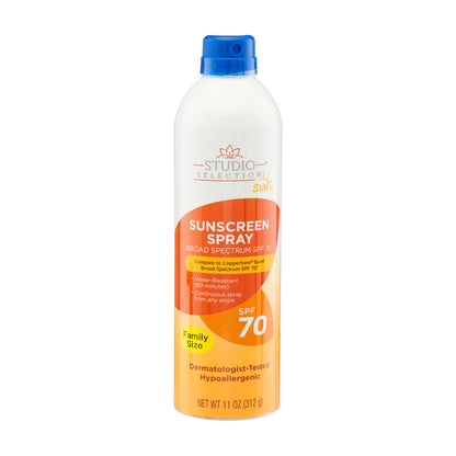 Sport Sunscreen Spray, SPF 70 11oz - Studio Selection