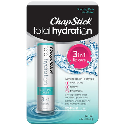 Lib Blam Total Hydration, 3-in-1 Lip Care - Chap Stick