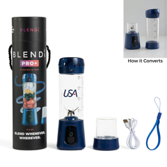 BLENDi USA Pro+ Ice Crushing Portable Blender, USB-C