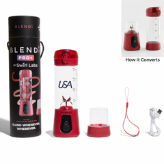 BLENDi USA Pro+ Ice Crushing Portable Blender, USB-C