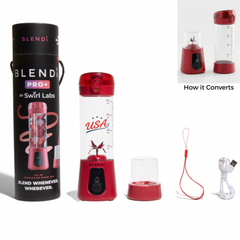 BLENDi USA Pro+ Ice Crushing Portable Blender, USB-C