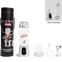 BLENDi USA Pro+ Ice Crushing Portable Blender, USB-C