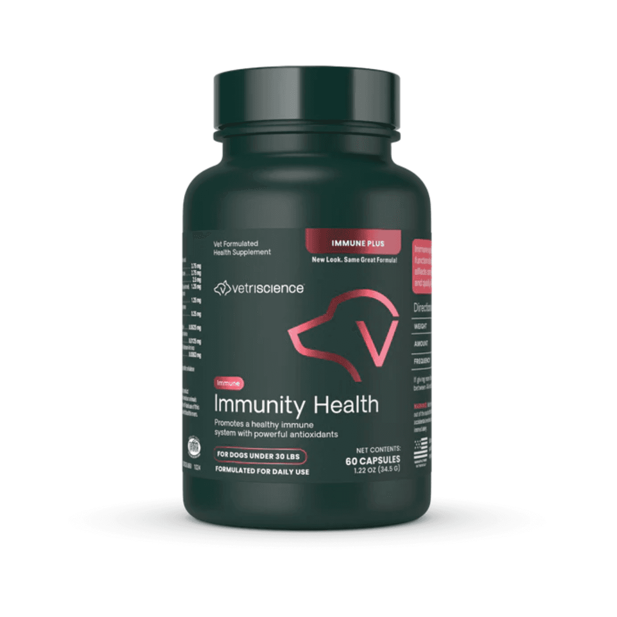 VetriScience Immunity Health dog supplement bottle with label