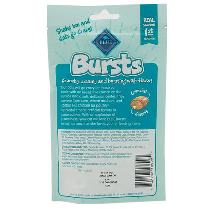 blue buffalo | bursts cat treats savory seafood | 2 oz | BEST BY 01/23 - Home Revival Shop