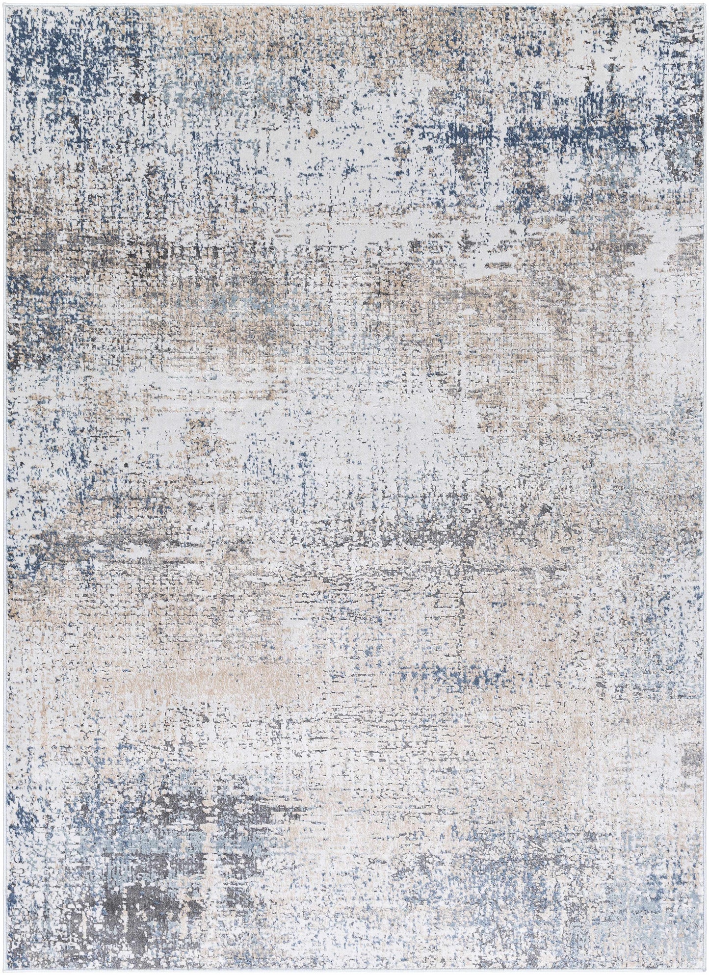 Abstract area rug low pile Turkish