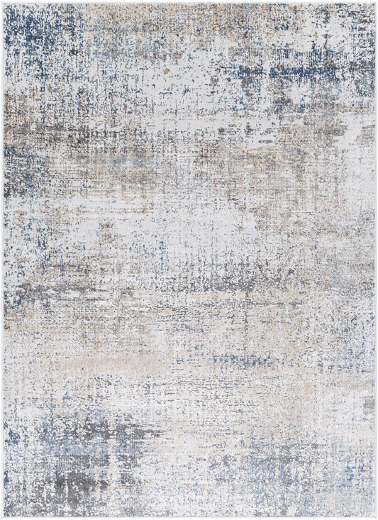 Edgeworth Modern Abstract Area Rug Low Pile Turkish