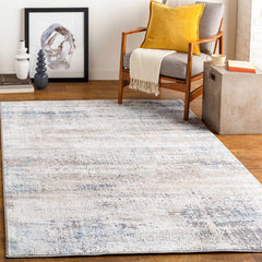 Modern abstract rug in neutral tones