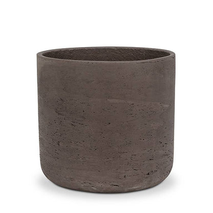 10" Classic Cement Planter, Brown - Abbott