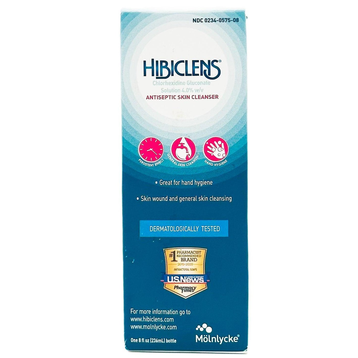 Hibiclens Antiseptic Skin Cleanser Helps Reduce Bacteria 8 FL OZ | BEST BY 02/23 - Home Revival Shop