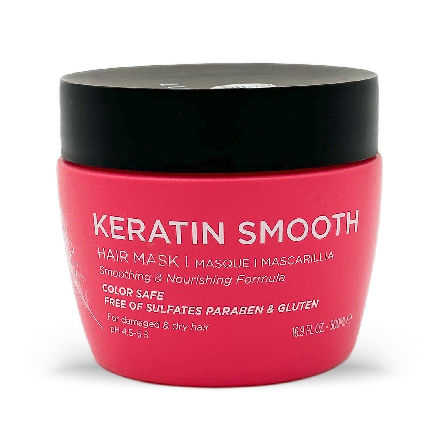Luseta Keratin Smooth Hair Mask For Damaged & Dry Hair Color Safe 16.9 Fl Oz - Home Revival Shop