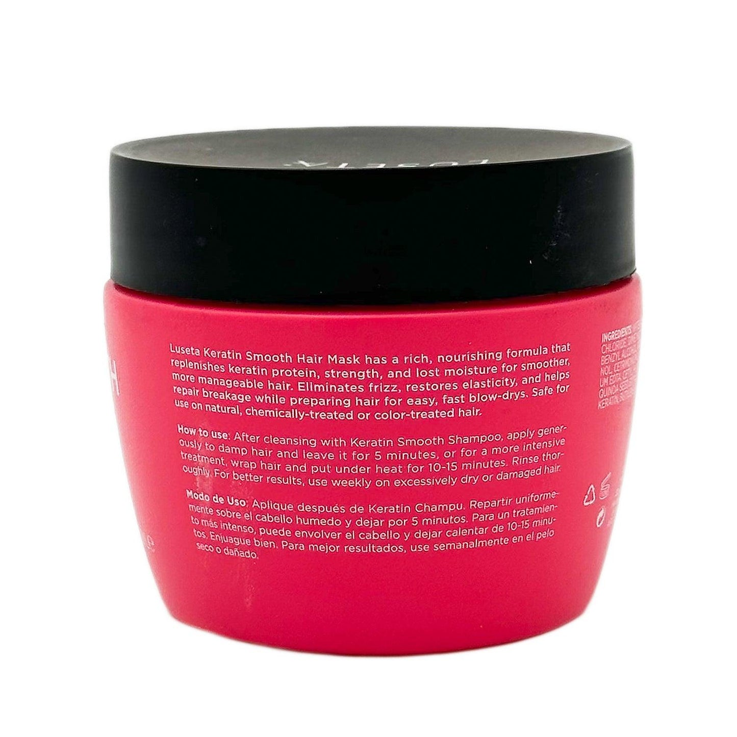 Luseta Keratin Smooth Hair Mask For Damaged & Dry Hair Color Safe 16.9 Fl Oz - Home Revival Shop