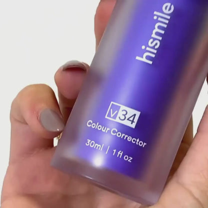 Hismile V34 Purple Teeth Brightening Serum, 1 fl oz